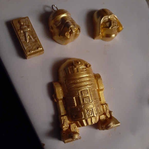 Star Wars Gold Ornaments - Picture 3 of 4